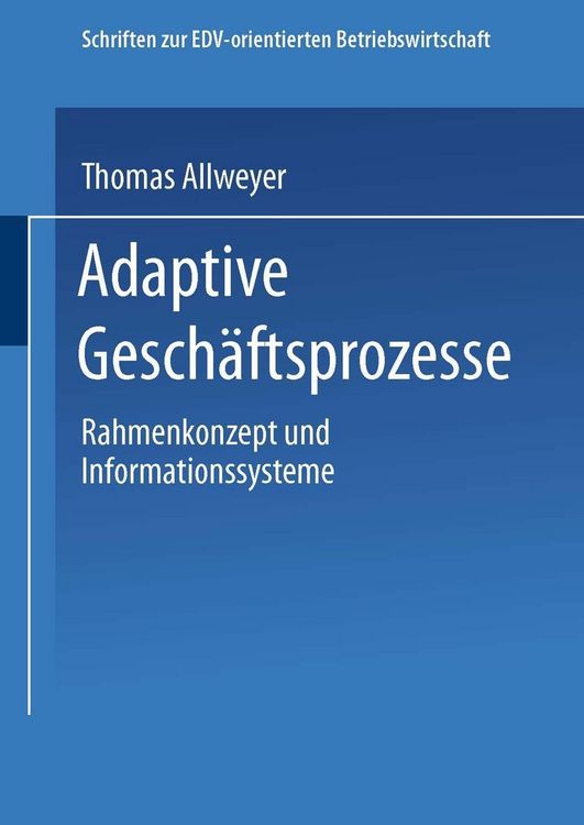 Produktbild: Adaptive Geschäftsprozesse
