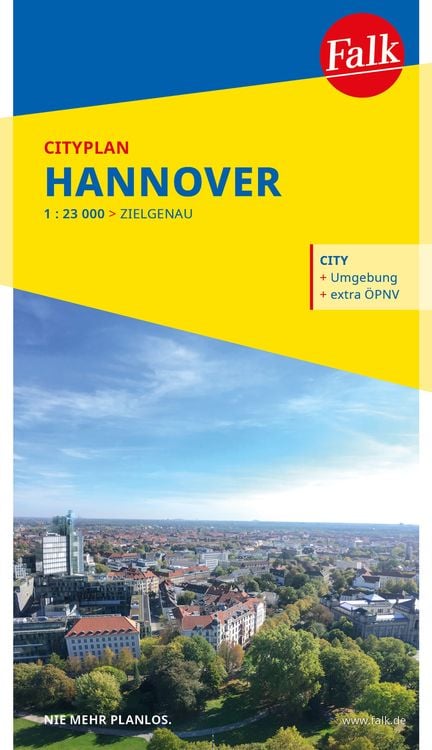 Produktbild: Falk Cityplan Hannover 1:23.000