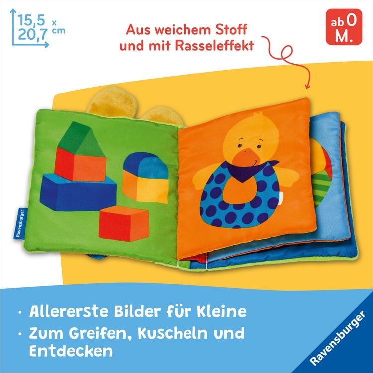 Produktbild: Ministeps: Mein allererstes Rasselbuch