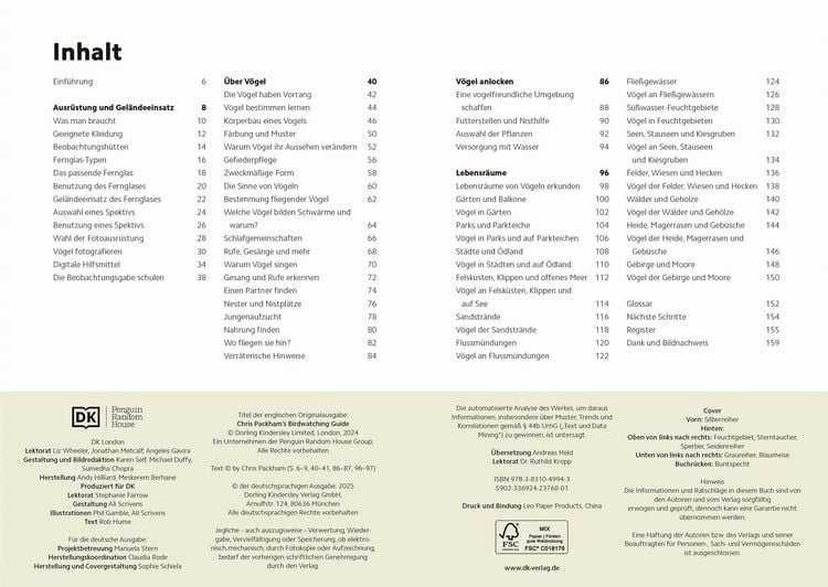 Produktbild: V&ouml;gel beobachten und ihre Lebensr&auml;ume kennenlernen