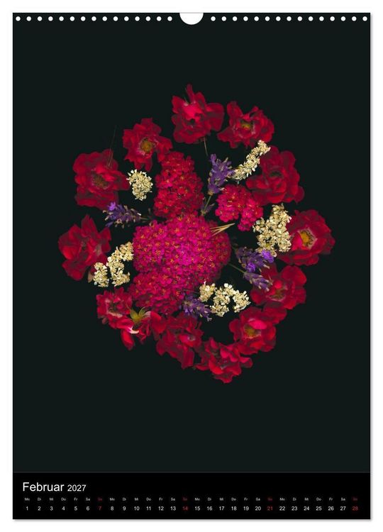 Produktbild: Blumen bei Nacht (Wandkalender 2027 DIN A3 hoch), CALVENDO Monatskalender