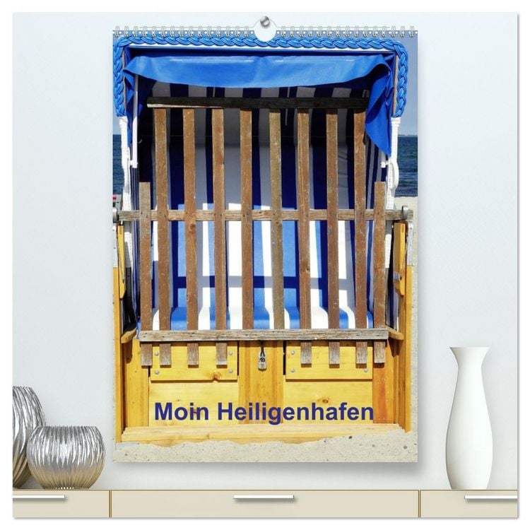 Produktbild: Moin Heiligenhafen (hochwertiger Premium Wandkalender 2026 DIN A2 hoch), Kunstdruck in Hochglanz