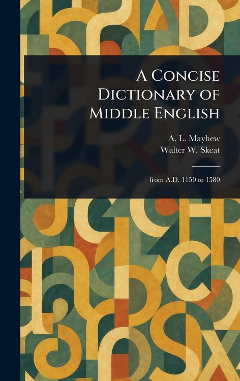 Produktbild: A Concise Dictionary of Middle English