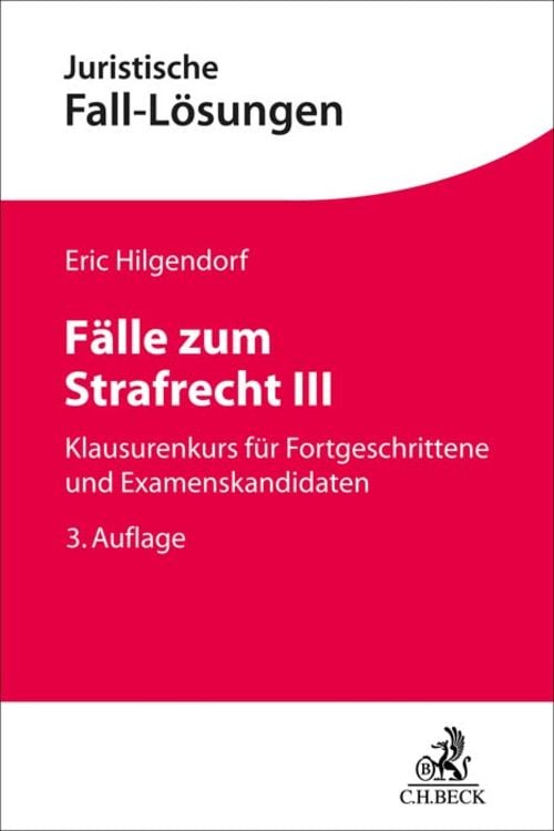 Produktbild: Fälle zum Strafrecht III
