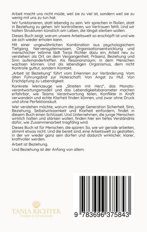 Produktbild: Arbeit ist Beziehung