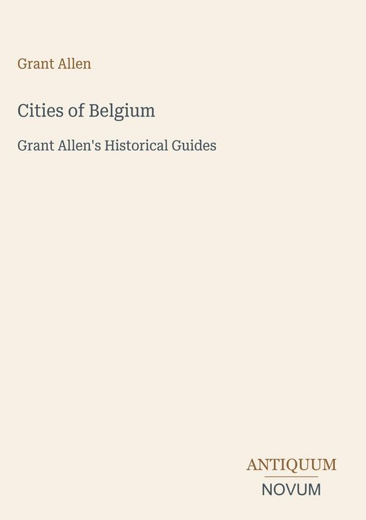 Produktbild: Cities of Belgium