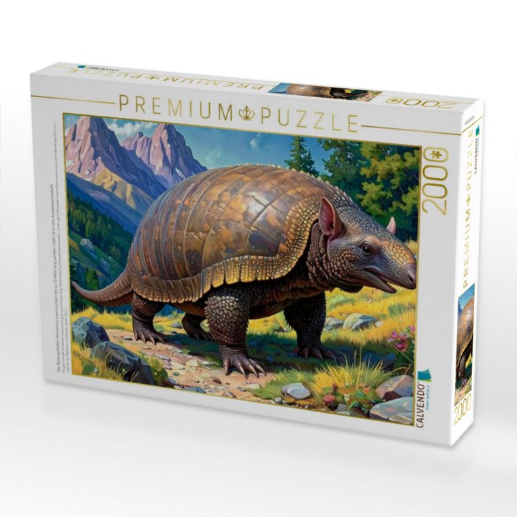 Produktbild: CALVENDO Puzzle Das Rieseng&uuml;rteltier (Priodontes maximus) kann bis zu 1,5 Meter lang werden. Leider ist es vom Aussterben bedroht. | 2000 Teile Lege-G