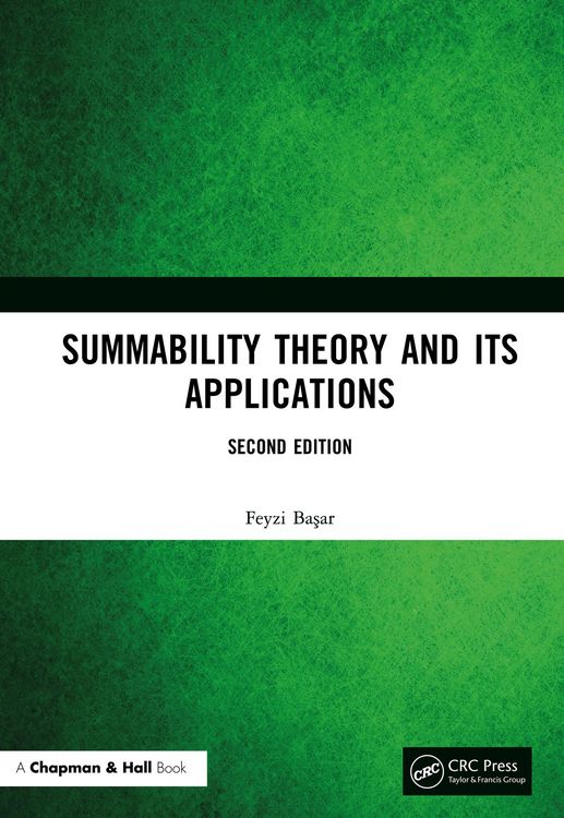 Produktbild: Summability Theory and Its Applications