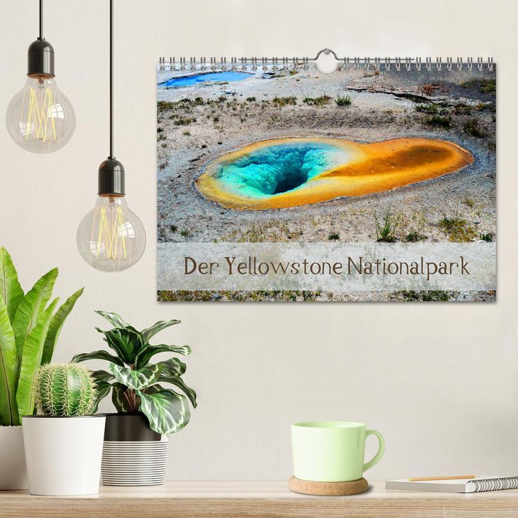 Produktbild: Der Yellowstone Nationalpark (Wandkalender 2026 DIN A4 quer), CALVENDO Monatskalender