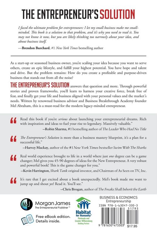 Produktbild: The Entrepreneur's Solution