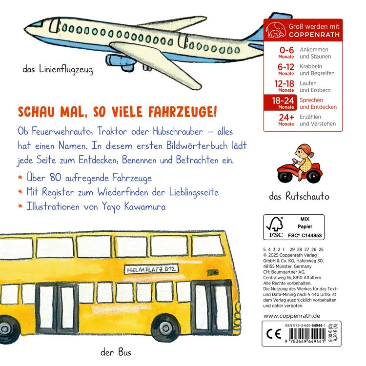 Produktbild: Mein liebstes W&ouml;rterbuch: Fahrzeuge