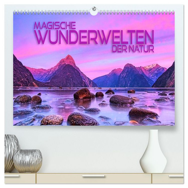 Produktbild: Magische Wunderwelten der Natur (hochwertiger Premium Wandkalender 2026 DIN A2 quer), Kunstdruck in Hochglanz