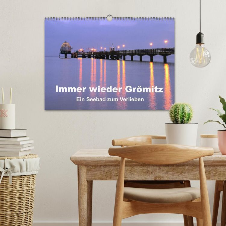 Produktbild: Immer wieder Gr&ouml;mitz (Wandkalender 2026 DIN A3 quer), CALVENDO Monatskalender