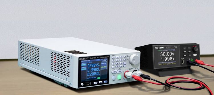 Produktbild: VOLTCRAFT EL-2400 Elektronische Last 600 V/DC 40A 400W