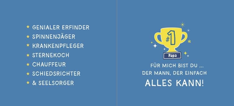 Produktbild: F&uuml;r den besten Papa der Welt