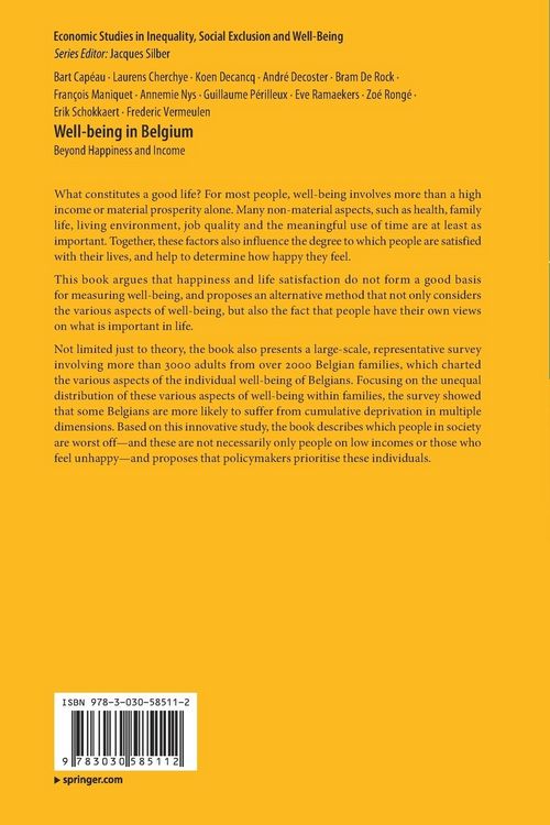 Produktbild: Well-being in Belgium