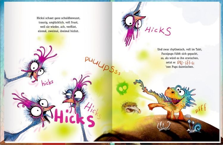 Produktbild: Furzipups und Hicksi Huhn (Bd. 2)