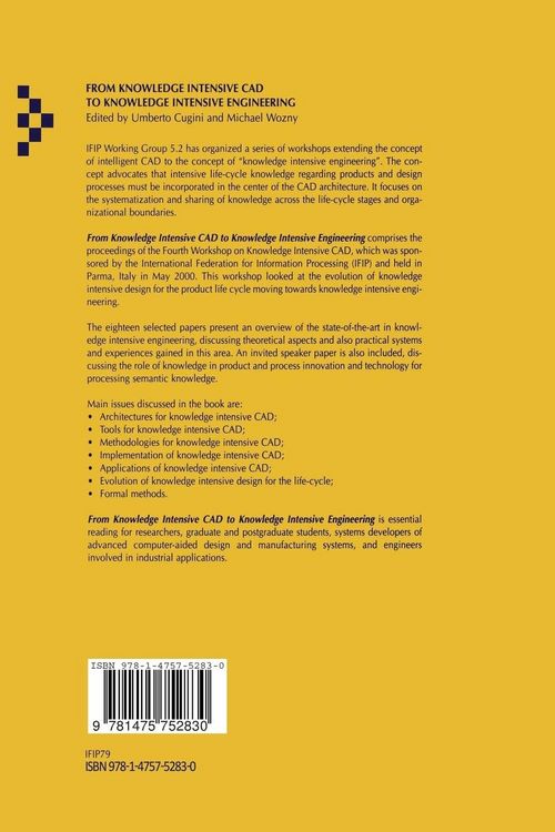 Produktbild: From Knowledge Intensive CAD to Knowledge Intensive Engineering