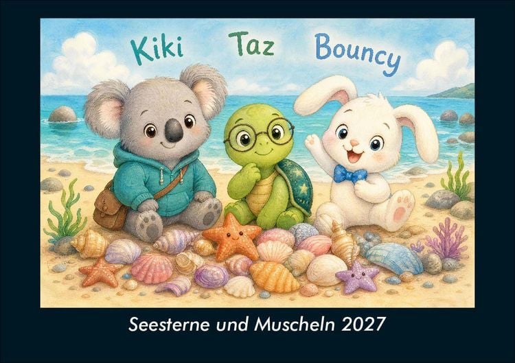 Produktbild: Seesterne und Muscheln 2027 Fotokalender DIN A5