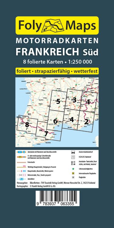 Produktbild: FolyMaps Frankreich S&uuml;d