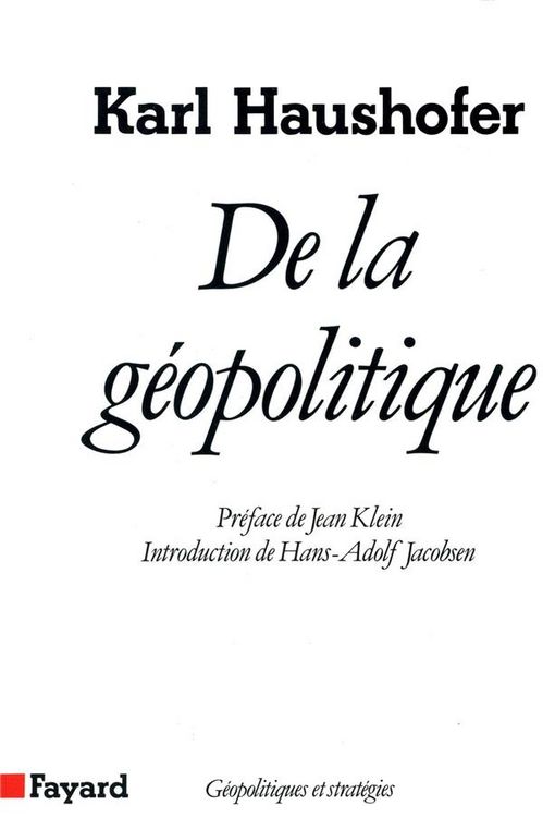 Produktbild: De la g&eacute;opolitique