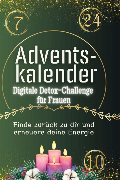 Produktbild: Adventskalender Digitale Detox-Challenge f&uuml;r Frauen