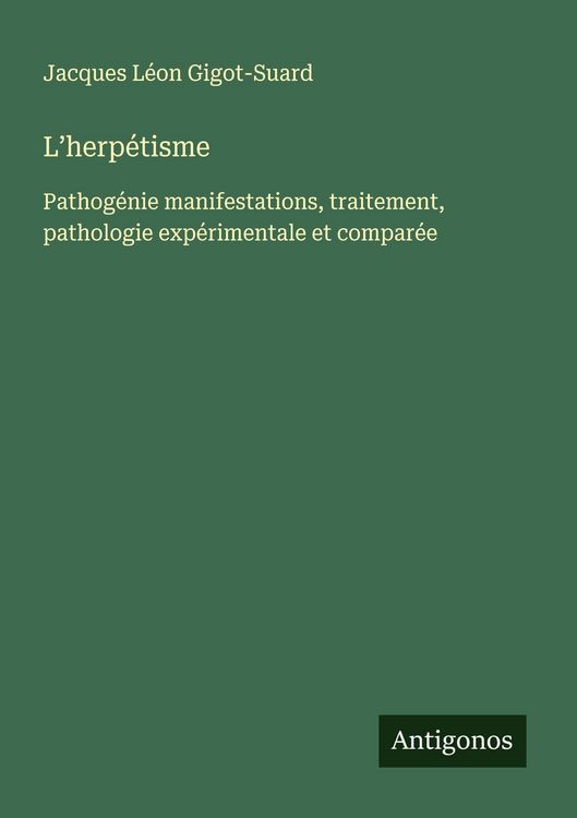 Produktbild: L'herp&eacute;tisme