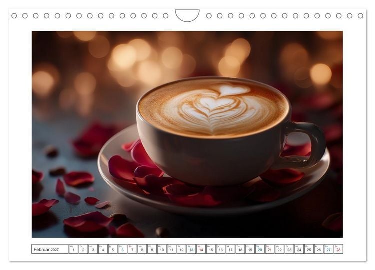Produktbild: Aroma & Leidenschaft (Wandkalender 2027 DIN A4 quer), CALVENDO Monatskalender