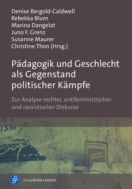 Produktbild: Pädagogik und Geschlecht als Gegenstand politischer Kämpfe