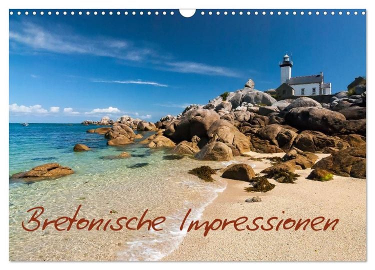 Produktbild: Bretonische Impressionen (Wandkalender 2026 DIN A3 quer), CALVENDO Monatskalender