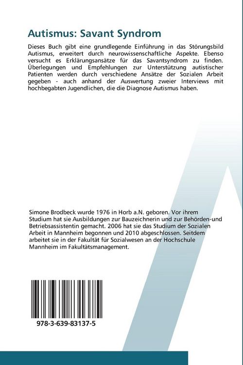 Produktbild: Autismus: Savant Syndrom
