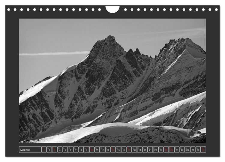 Produktbild: Der Gro&szlig;glockner 3798m (Wandkalender 2026 DIN A4 quer), CALVENDO Monatskalender