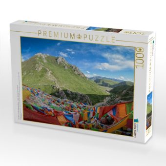 Produktbild: CALVENDO Puzzle Ein Motiv aus dem Kalender Kham - Tibets abgelegenes Hochland | 1000 Teile Lege-Gr&ouml;&szlig;e 64x48cm Foto-Puzzle f&uuml;r gl&uuml;ckliche Stunden