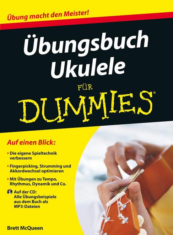 Produktbild: &Uuml;bungsbuch Ukulele f&uuml;r Dummies, Enhanced Edition