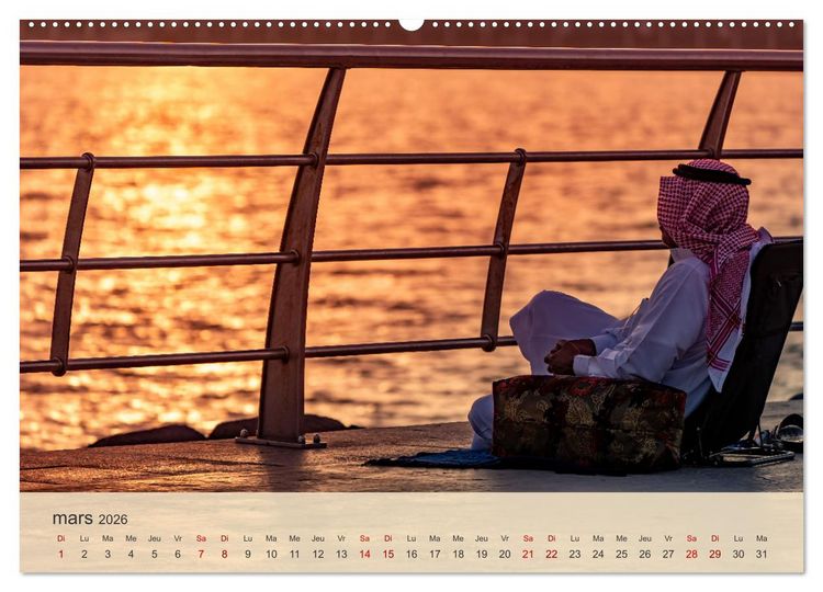 Produktbild: Arabie Saoudite - Royaume des fascinations (Calendrier mural 2026 DIN A2 vertical) calendrier de bureau