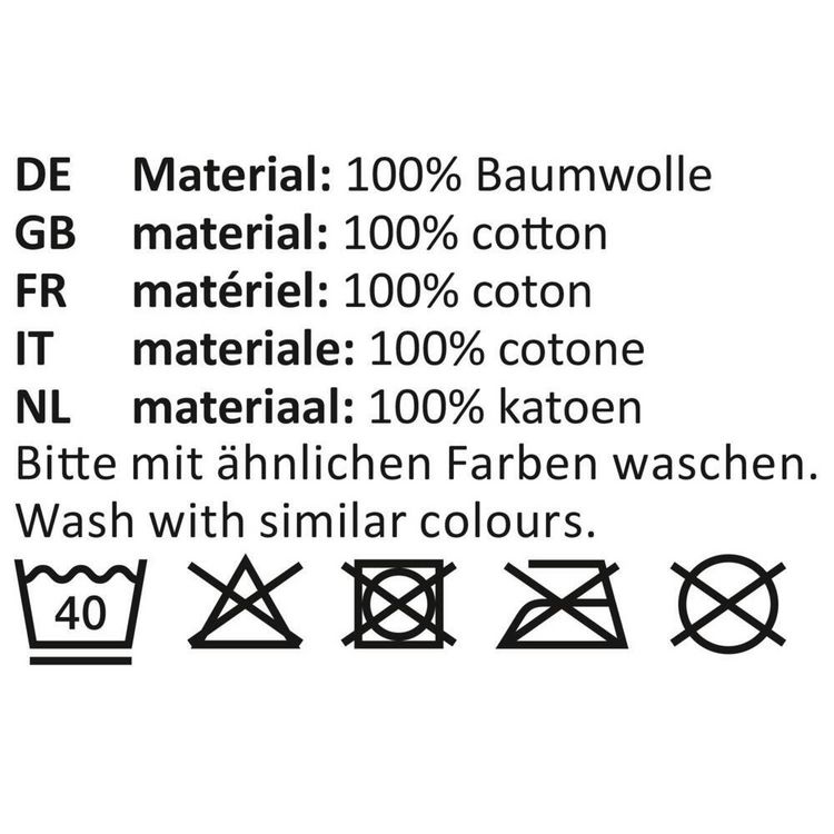 Produktbild: Zauber-Geschirrtuch Motiv "Herzen"