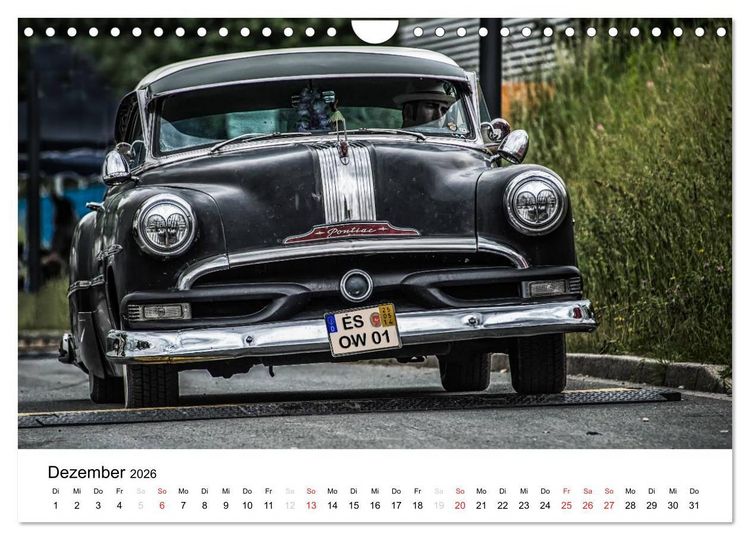 Produktbild: Custom Cars - M&auml;nnertr&auml;ume werden wahr (Wandkalender 2026 DIN A4 quer), CALVENDO Monatskalender