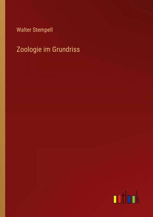 Produktbild: Zoologie im Grundriss