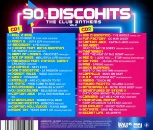 Produktbild: 90s Disco Hits-The Club Antehms Vol.2