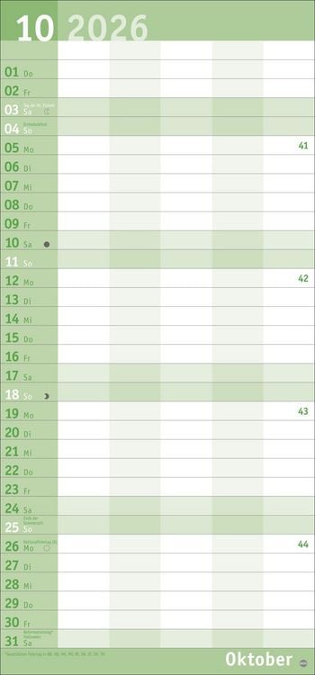 Produktbild: Basic Familienplaner 2026