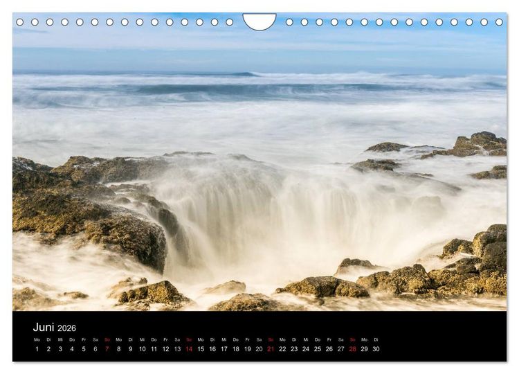 Produktbild: Die Oregon-K&uuml;ste (Wandkalender 2026 DIN A4 quer), CALVENDO Monatskalender