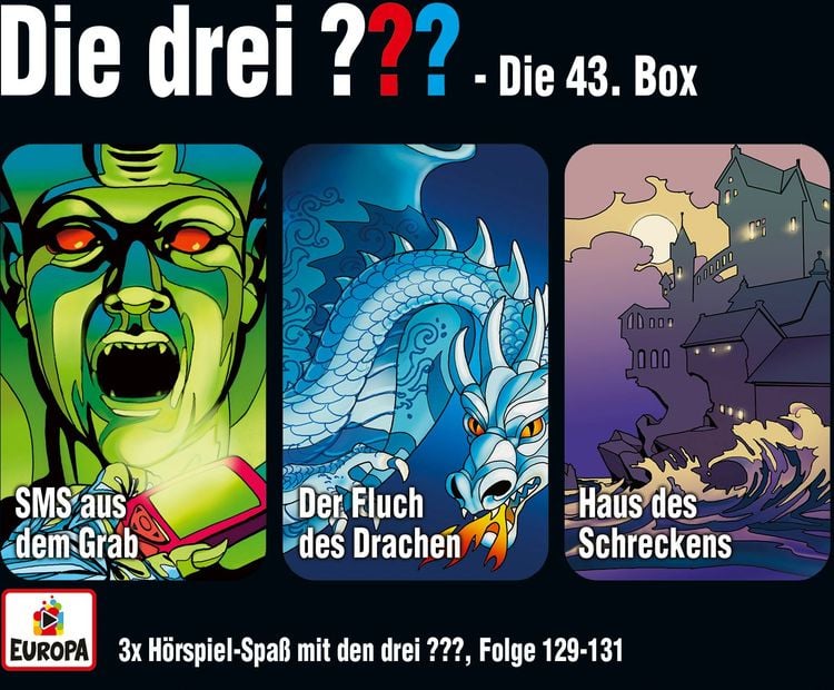 Bild vom Artikel Die drei ??? - 3er Box 43 (Folgen 129, 130, 131) vom Autor 
