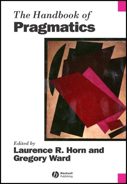 Produktbild: The Handbook of Pragmatics