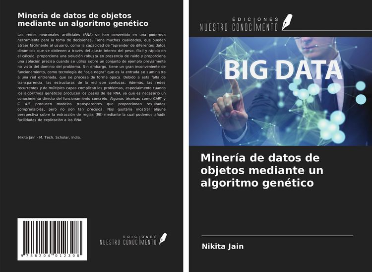 Produktbild: Miner&iacute;a de datos de objetos mediante un algoritmo gen&eacute;tico