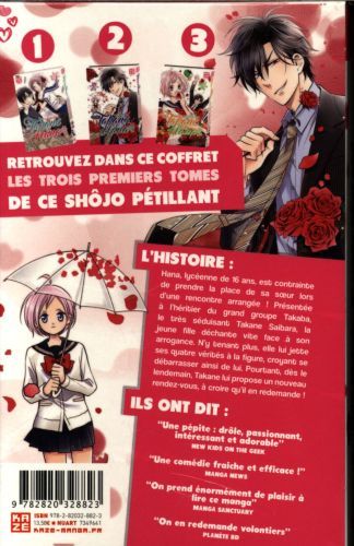 Produktbild: Takane et Hana : lovely pack, tomes 1 &agrave; 3