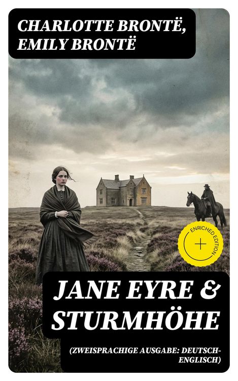 Produktbild: Jane Eyre & Sturmh&ouml;he (Zweisprachige Ausgabe: Deutsch-Englisch)