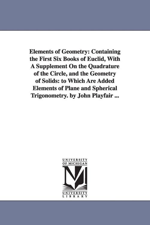 Produktbild: Elements of Geometry