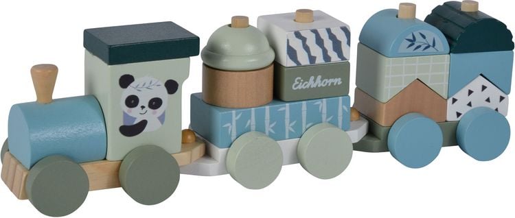 Produktbild: Eichhorn Holzzug 16-tlg.
