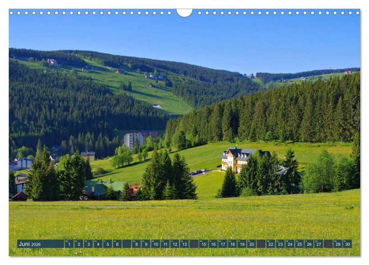 Produktbild: Riesengebirge - Im Land von R&uuml;bezahl (Wandkalender 2026 DIN A3 quer), CALVENDO Monatskalender