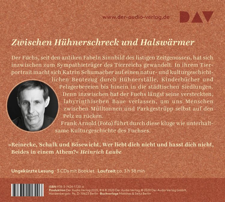 Produktbild: F&uuml;chse. Ein Portrait